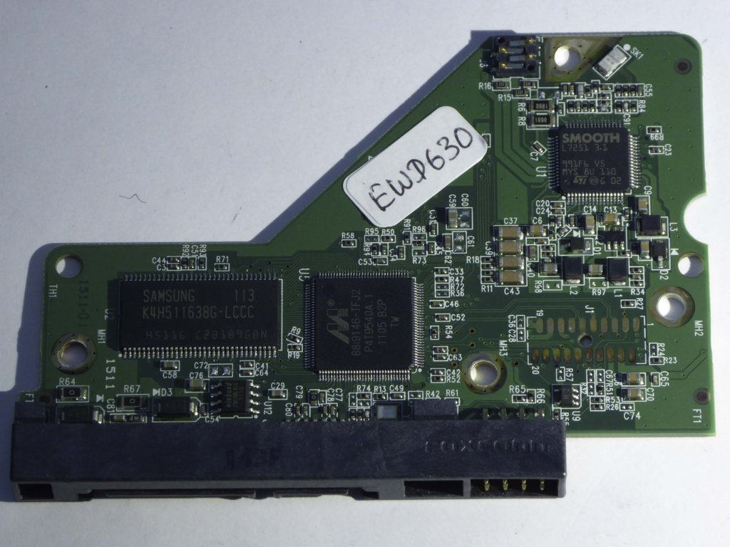 Western Digital WD20EARS-00MVWB0 2060-771698-002 REV A PCB for Sale