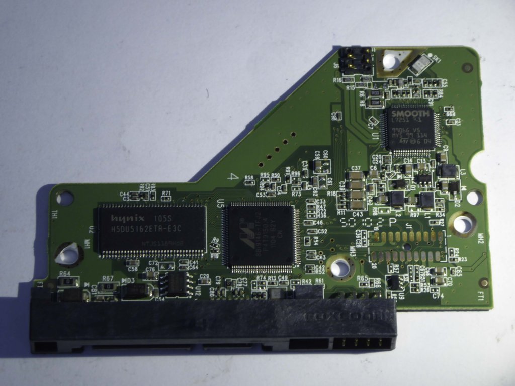 Western Digital WD20EARS-00MVWB0 2060-771698-002 REV P1 PCB for Sale