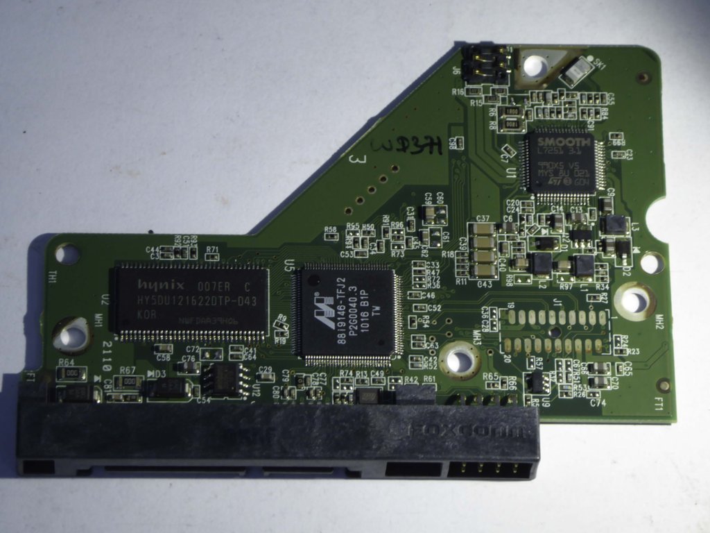 Western Digital WD20EARS-00MVWB0 2060-771698-002 REV P2 PCB for Sale