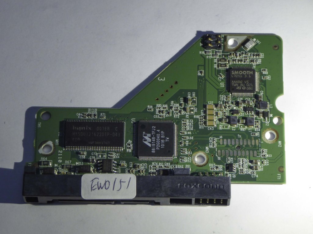 Western Digital WD20EARS-00MVWB0 2060-771698-002 REV P2 PCB for Sale