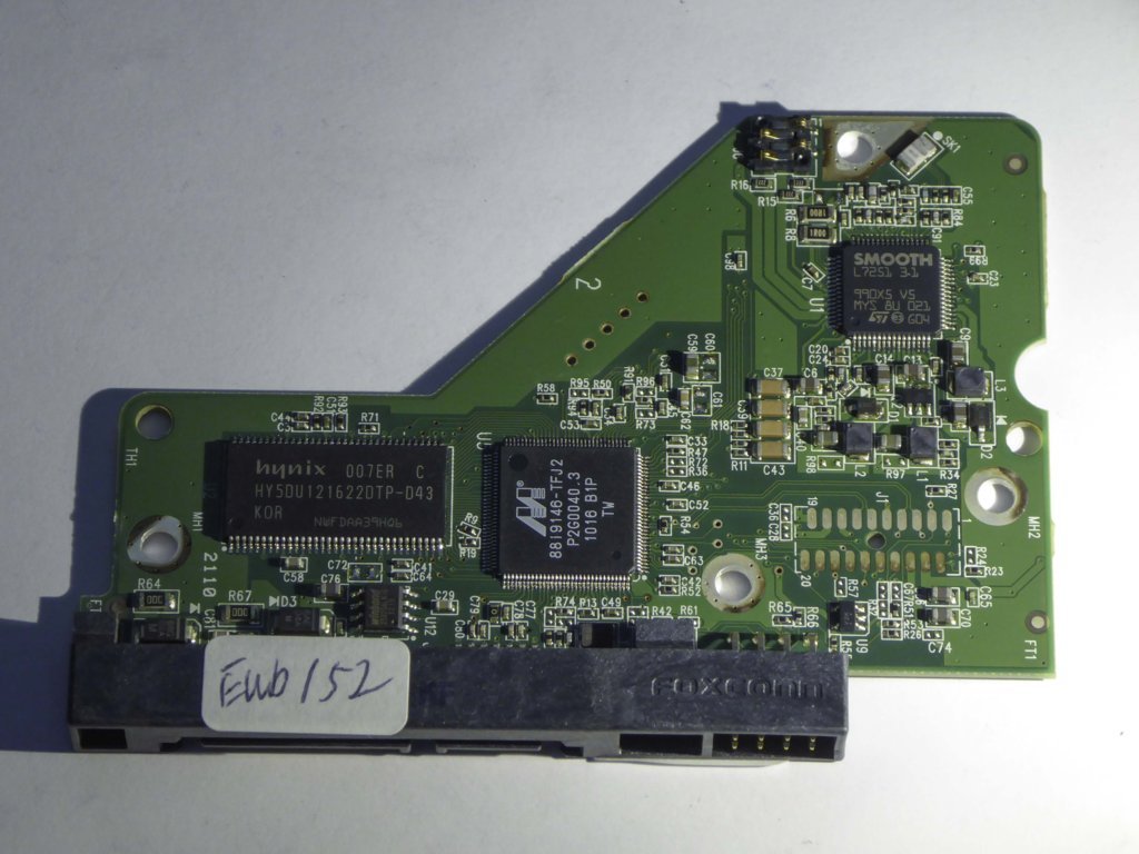 Western Digital WD20EARS-00MVWB0 2060-771698-002 REV P2 PCB for Sale
