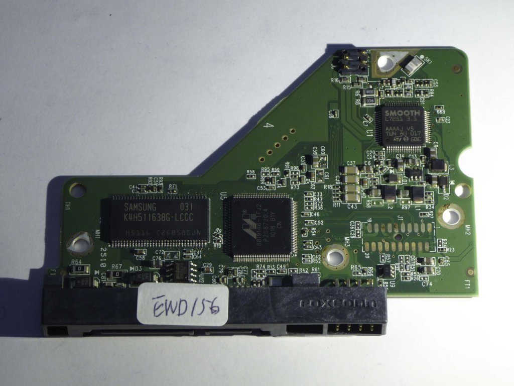Western Digital WD20EARS-00MVWB0 2060-771698-002 REV P2 PCB for Sale
