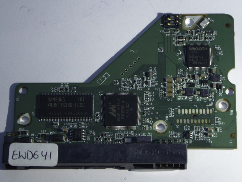 Western Digital WD20EARX-00PASB0 2060-771698-002 REV A PCB for Sale