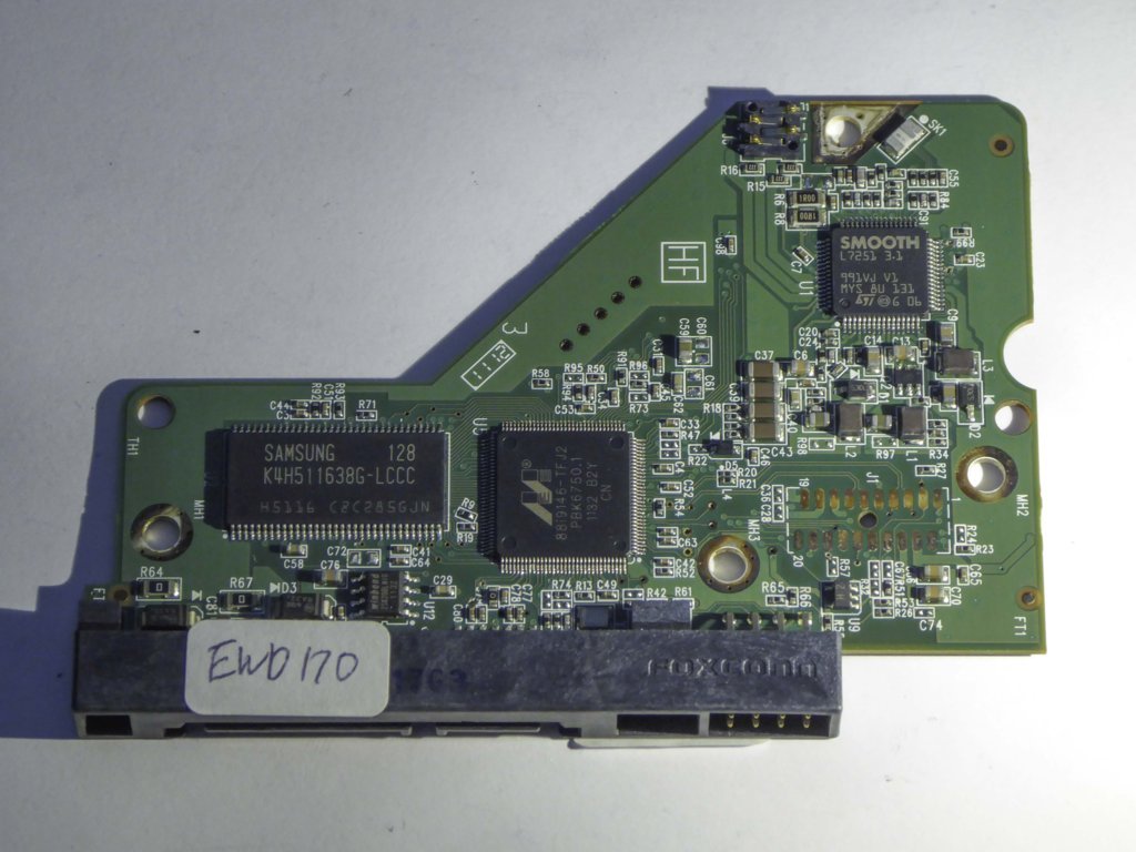 Western Digital WD20EARX-00PASB0 2060-771698-004 REV A PCB for Sale
