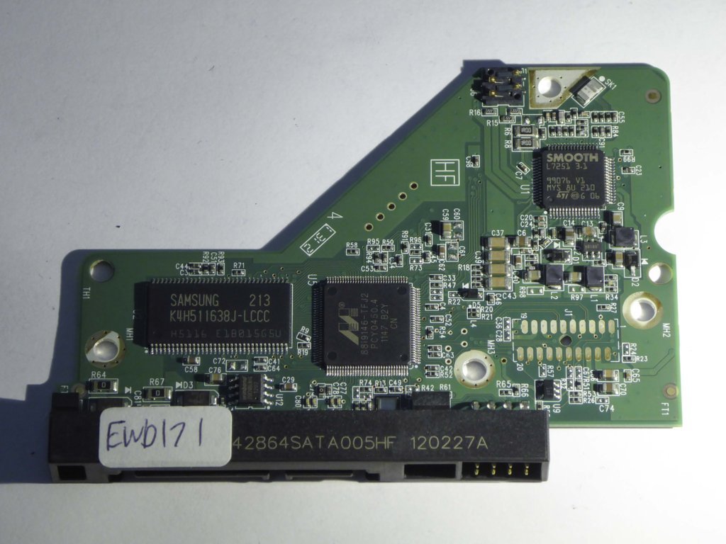 Western Digital WD20EARX-00PASB0 2060-771698-004 REV A PCB for Sale
