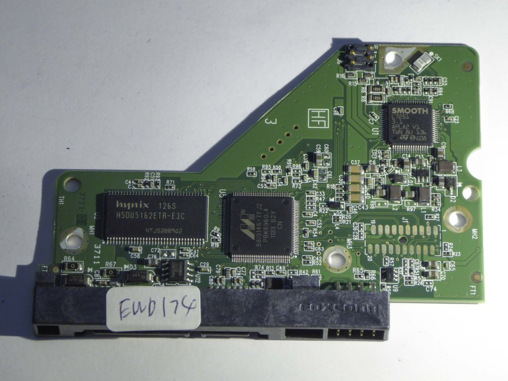 Western Digital WD20EARX-00PASB0 2060-771698-004 REV A PCB for Sale