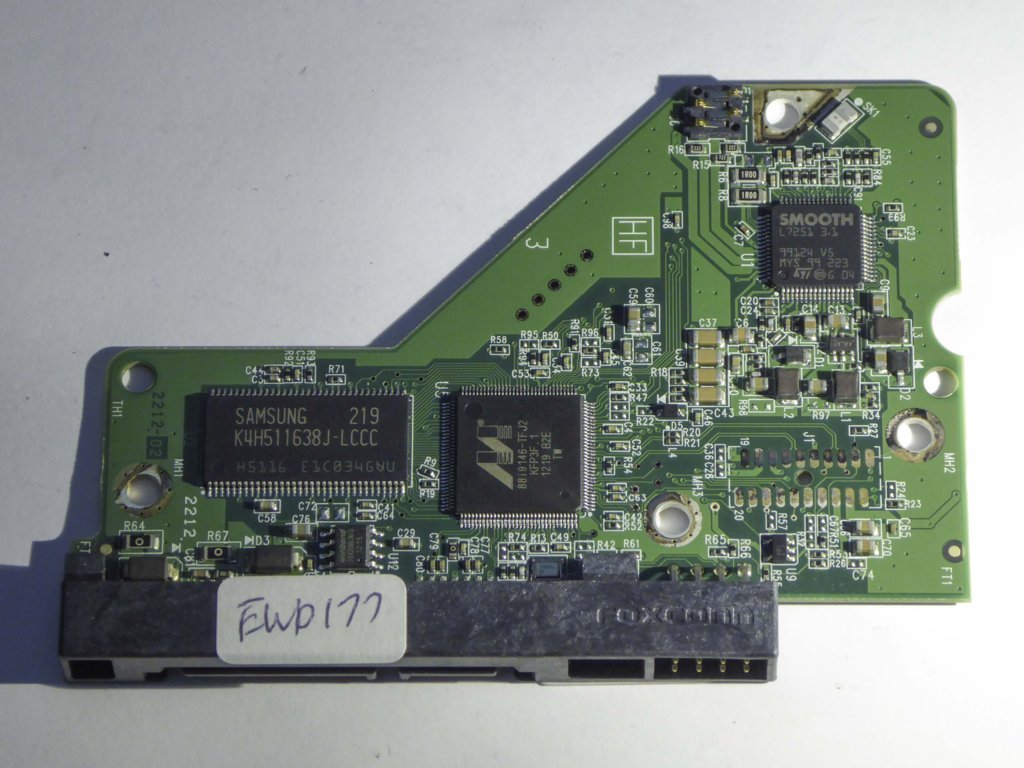 Western Digital WD20EARX-00PASB0 2060-771698-004 REV A PCB for Sale