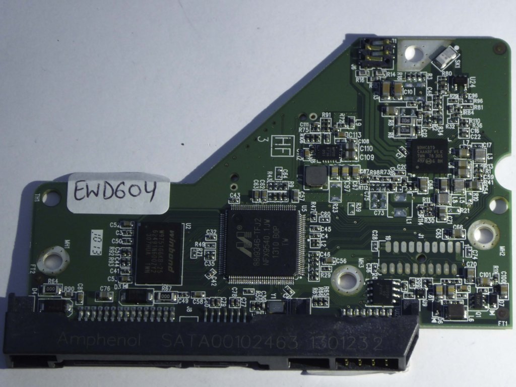 Western Digital WD20EZRX-00DC0B0 2060-771824-003 REVA PCB for Sale
