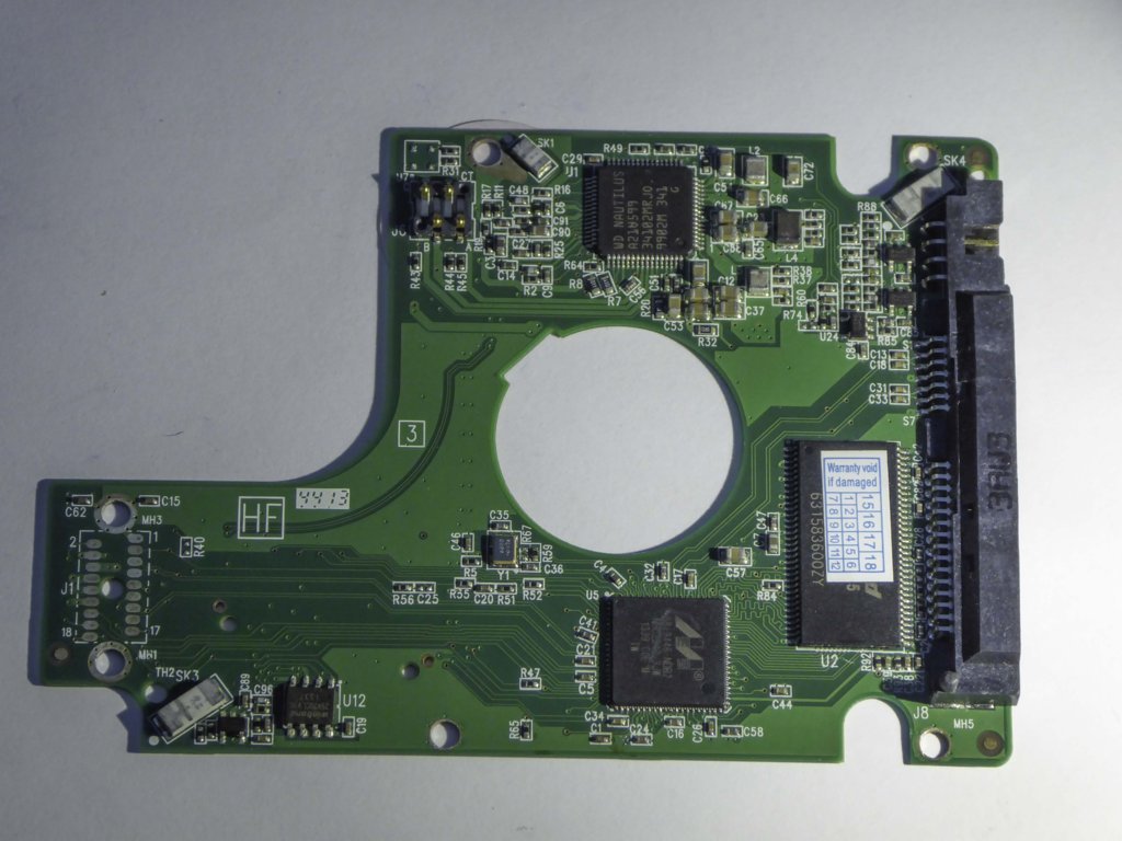 Western Digital WD20NMVW-11AV3S3 2060-771960-000 REV A PCB for Sale