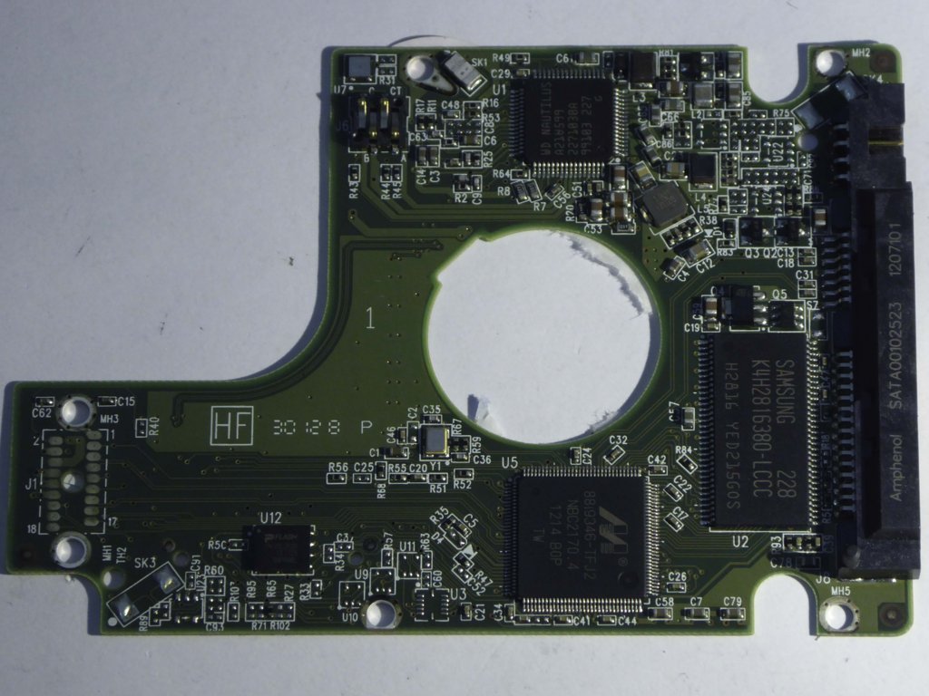 Western Digital WD20NPVT-11Z2TT0 2060-771823-000 REV A PCB for Sale