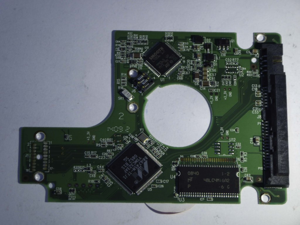 Western Digital WD2500BEVT-75ZCT2 2060-701499-000 REV A PCB for Sale