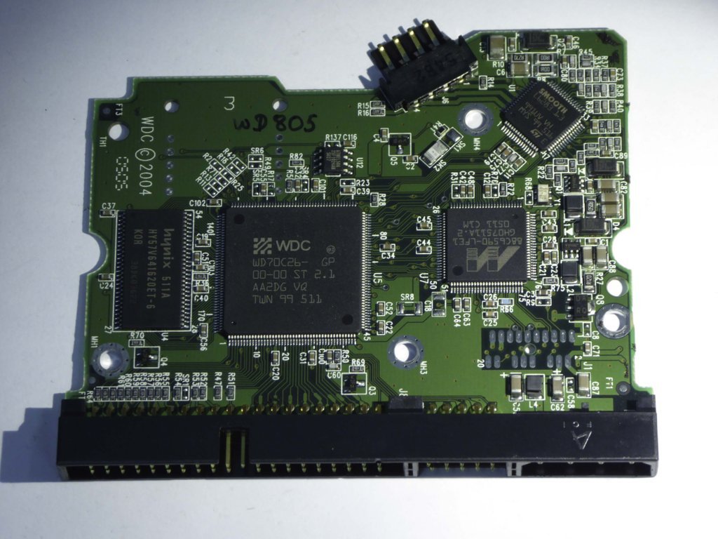 Western Digital WD2500JB-00GVA0 2060-001265-001 REV A PCB for Sale