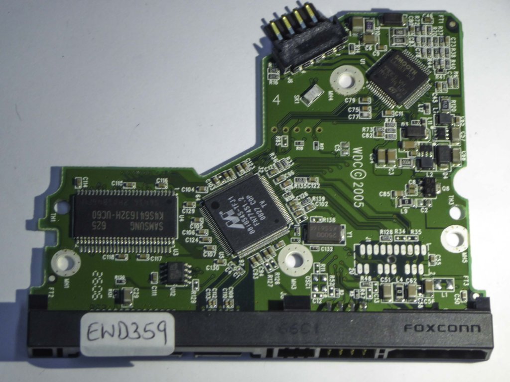 Western Digital WD2500JS-40TGB0 2060-701335-005 REV A PCB for Sale