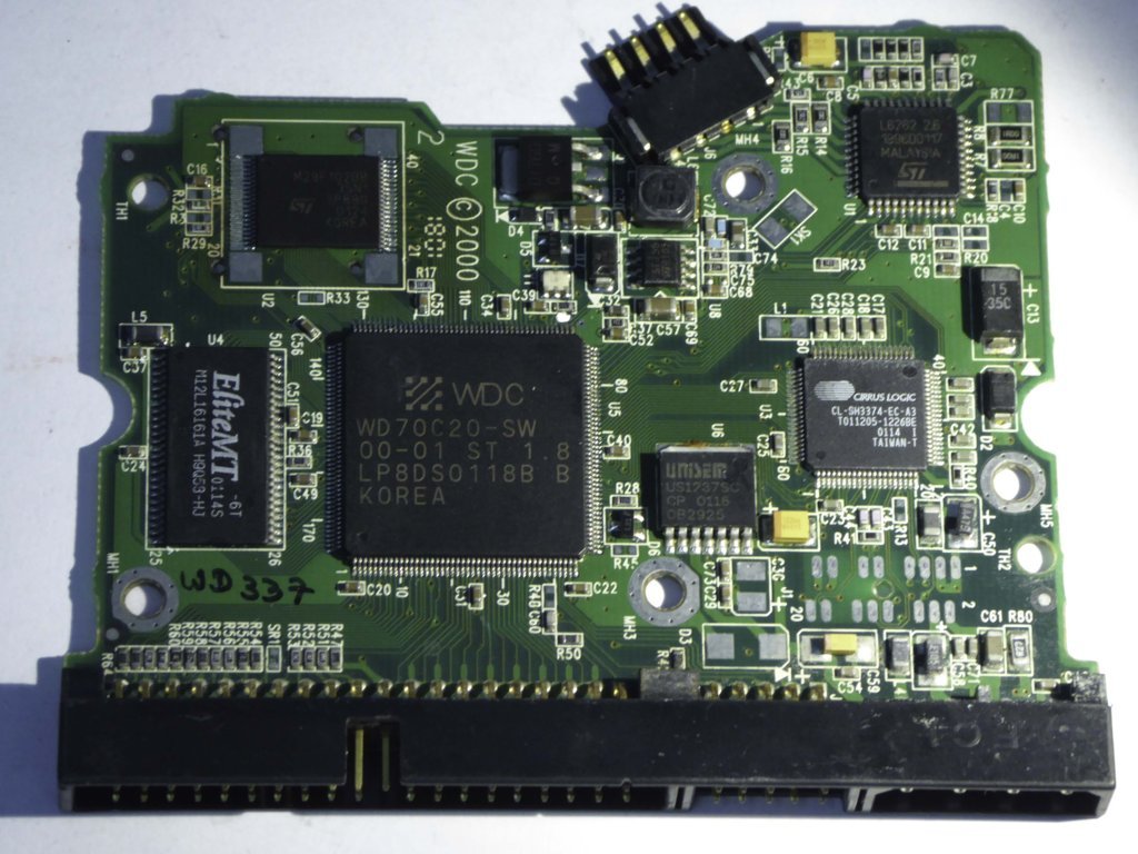 Western Digital WD300AB-00BVA0 2060-001076-002 REV A PCB for Sale