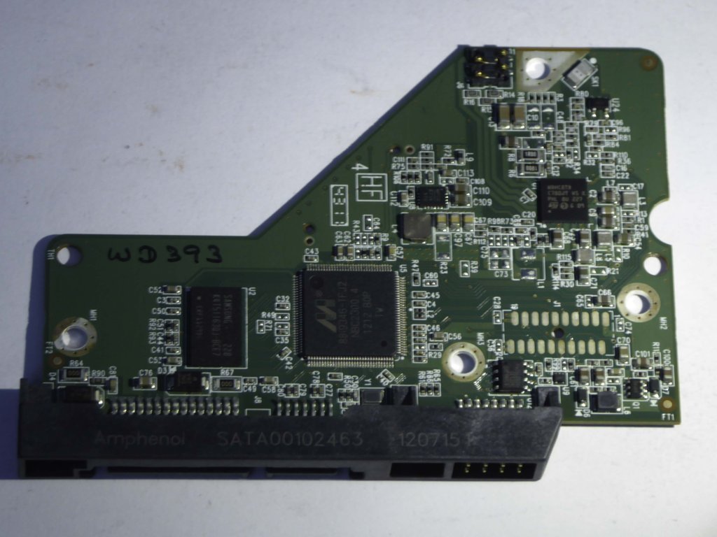 Western Digital WD30EZRX-00DC0B0 2060-771824-003 REV P1 PCB for Sale