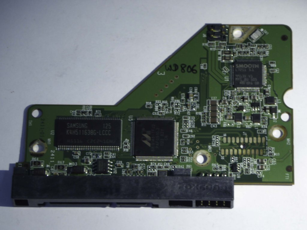 Western Digital WD30EZRX-00MMMB0 2060-771698-002 REV A PCB for Sale