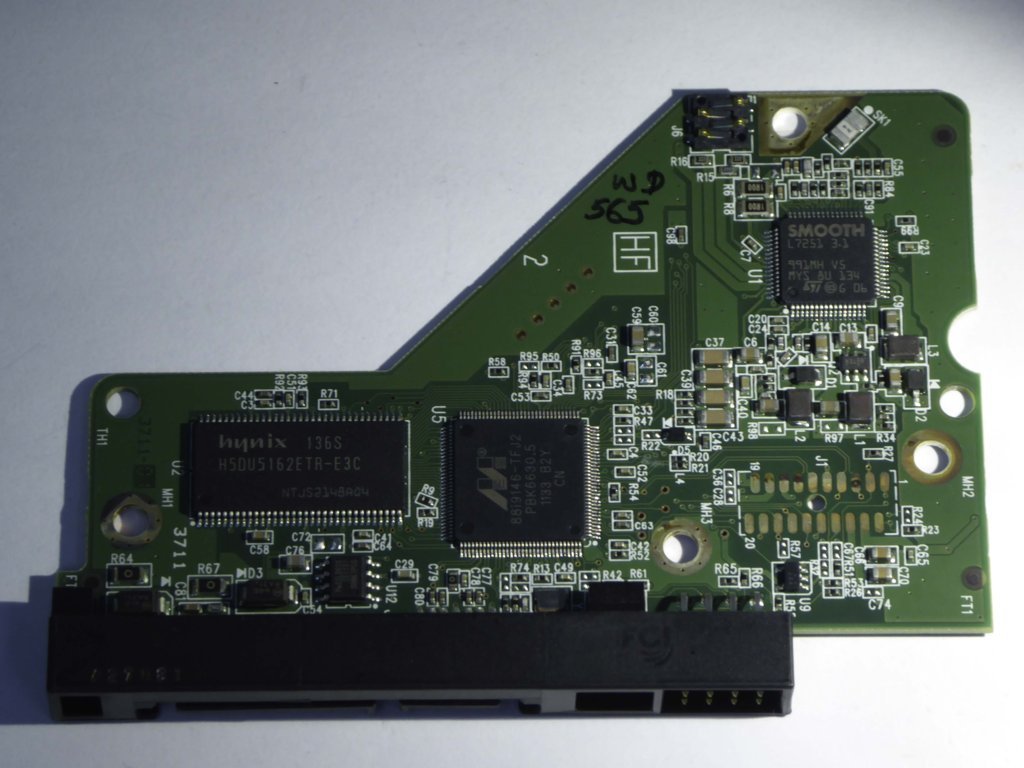Western Digital WD30EZRX-00MMMB0 2060-771698-004 REV A PCB for Sale