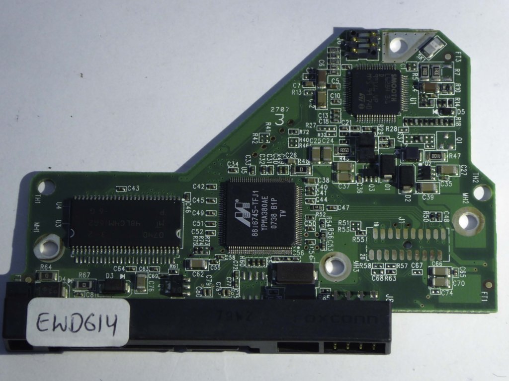 Western Digital WD3200AAJS-00VWA0 2060-701444-004 REV A PCB for Sale