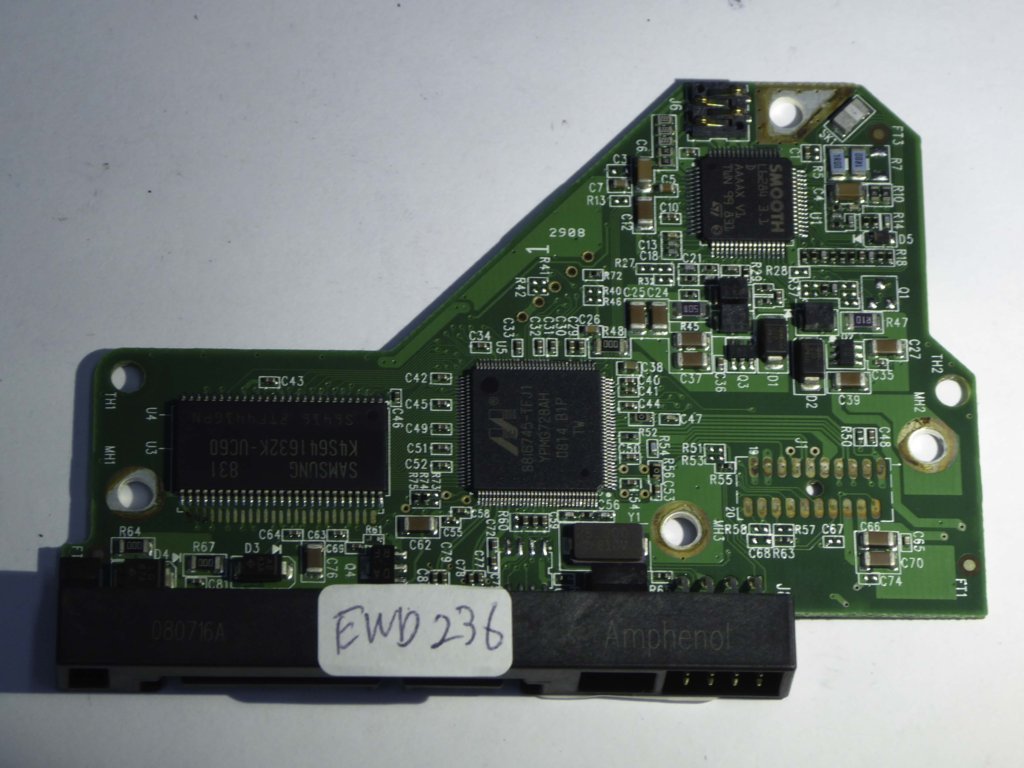 Western Digital WD3200AAJS-40VWA1 2060-701444-004 REV A PCB for Sale