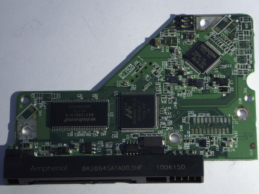 Western Digital WD3200AAKS-75L9A0 2060-701590-001 REV B PCB for Sale