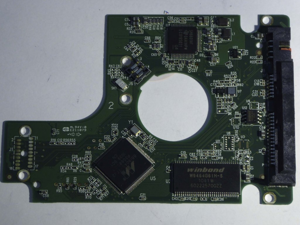 Western Digital WD3200BEVT-00A0RT0 2060-771672-004 REV A PCB for Sale