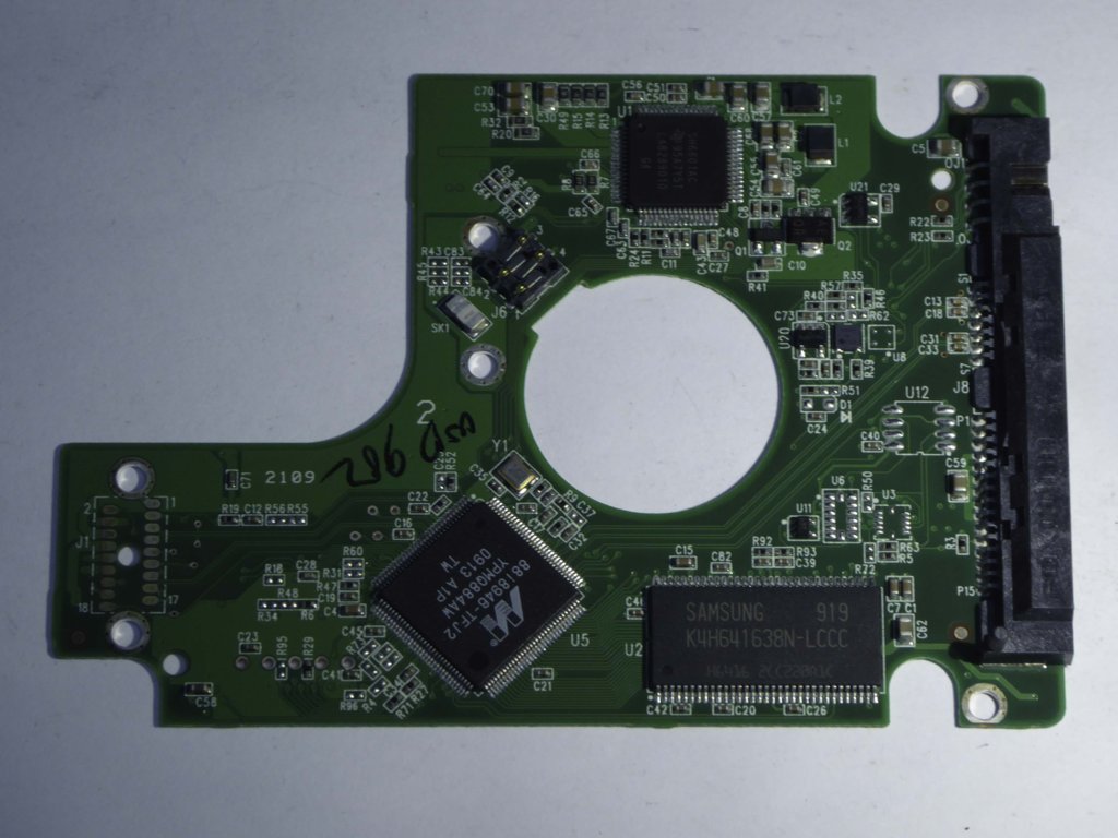 Western Digital WD3200BEVT-11A03T0 2060-701609-000 REV P1 PCB for Sale