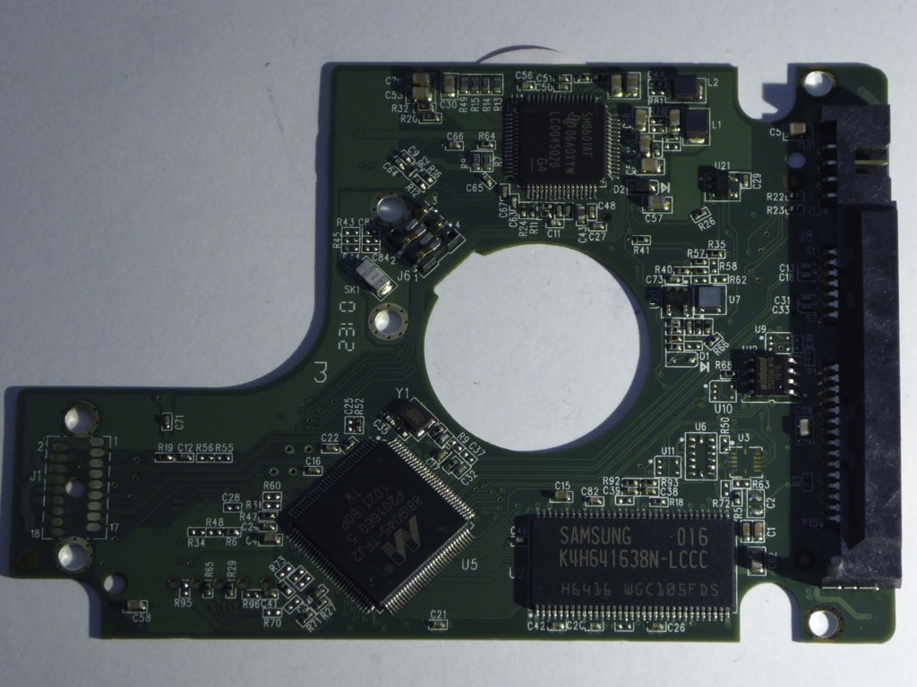 Western Digital WD3200BEVT-22A23T0 2060-771672-004 REV A PCB for Sale