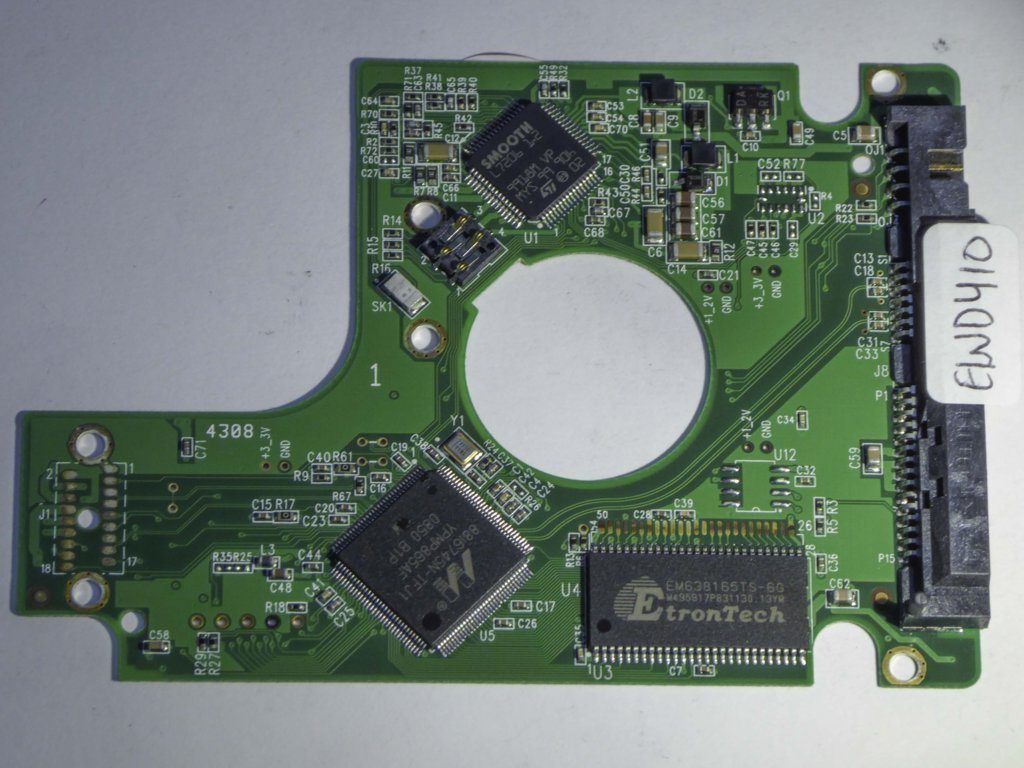 Western Digital WD3200BEVT-22ZCT0 2060-701499-005 REV P1 PCB for Sale