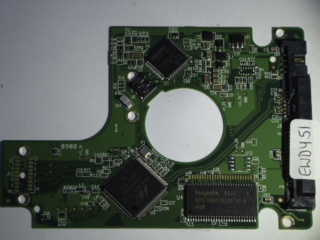 Western Digital WD3200BEVT-75ZCT0 2060-701499-000 REV A PCB for Sale