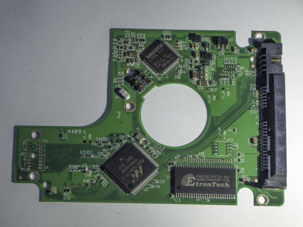 Western Digital WD3200BEVT-75ZCT2 2060-701499-005 REV A PCB for Sale