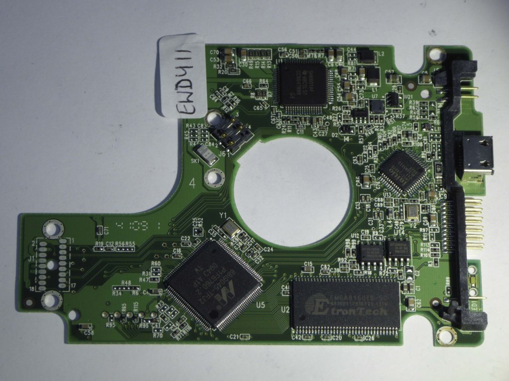 Western Digital WD3200BMVV-11A1CS0 2060-701675-002 REV P1 PCB for Sale