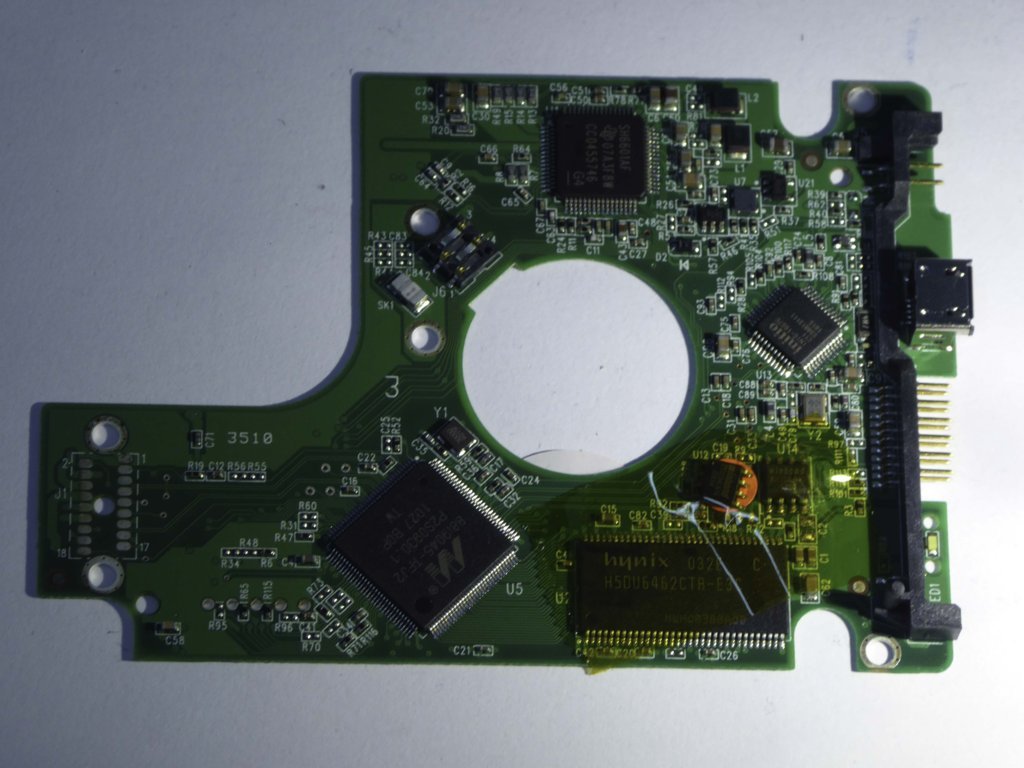 Western Digital WD3200BMVV-11A1CS0 2060-701675-004 REV P1 PCB for Sale