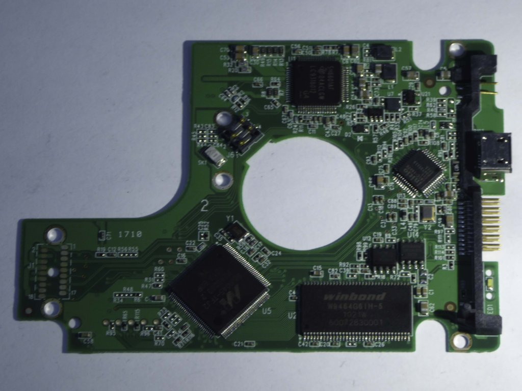 Western Digital WD3200BMVV-11A1CS0 2060-701675-004 REV P1 PCB for Sale