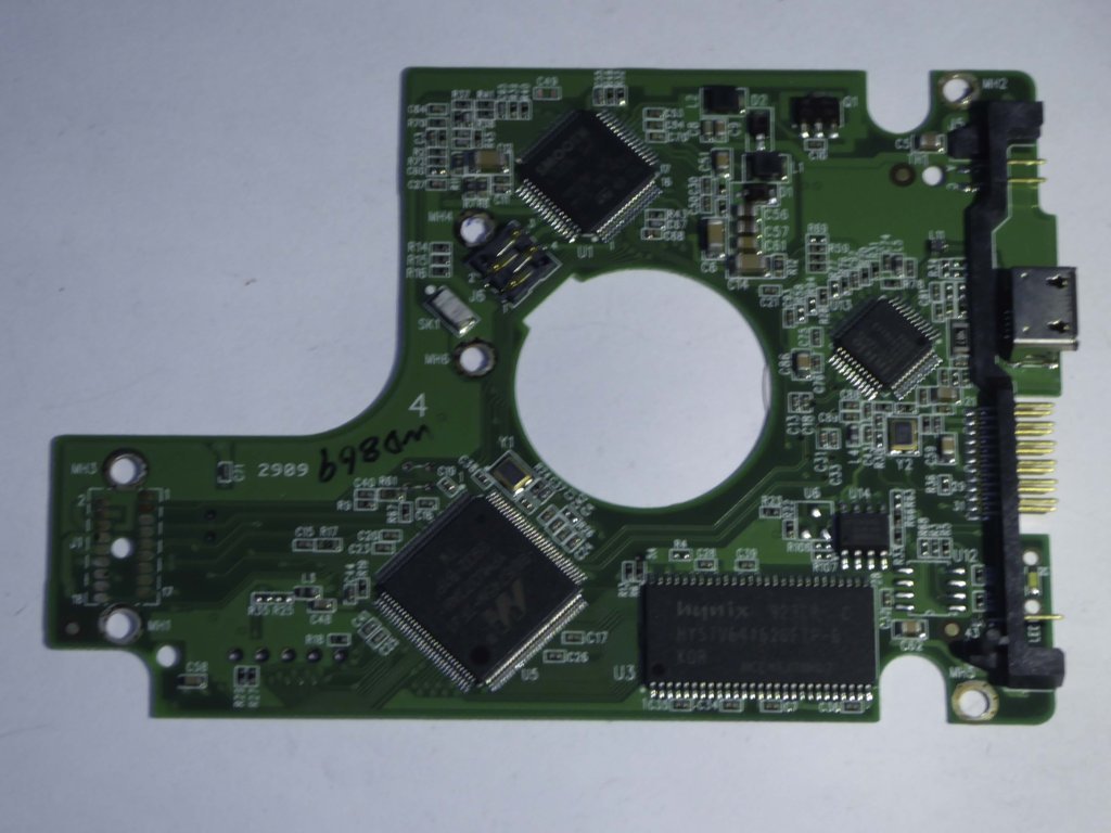 Western Digital WD3200BMVV-11A1PS0 2060-701650-000 REV P1 PCB for Sale