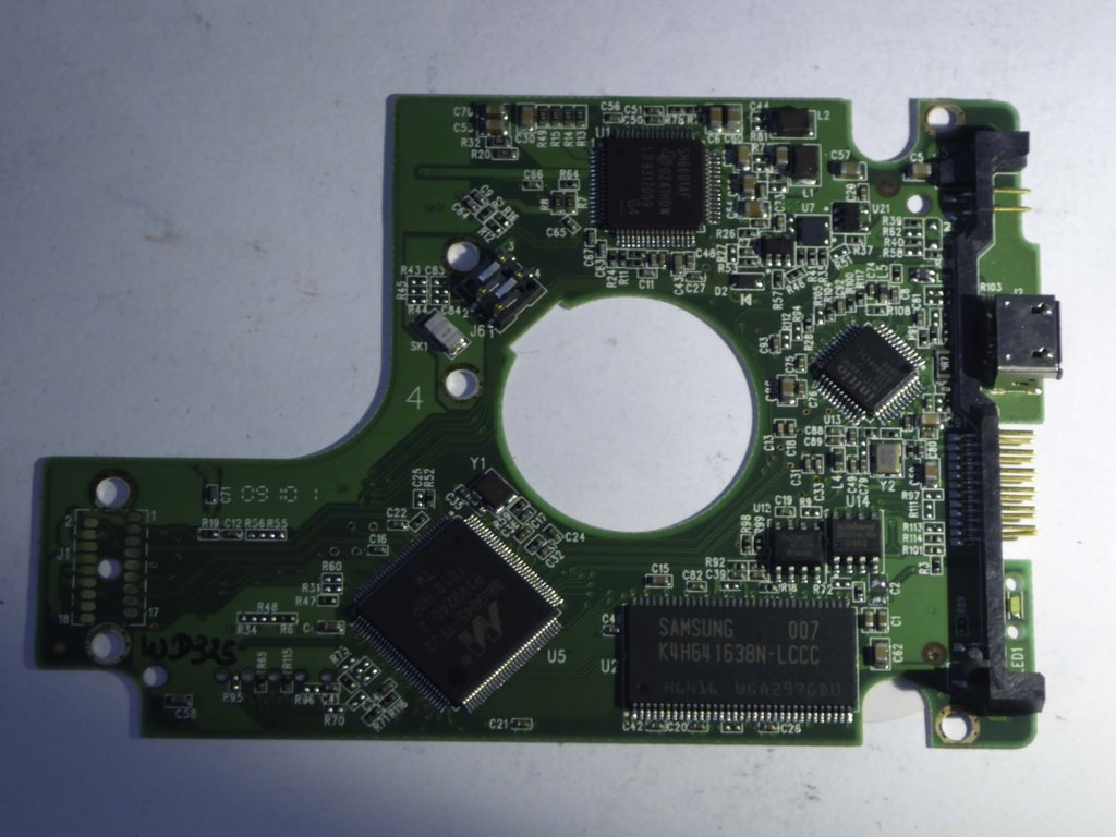 Western Digital WD3200BMVV 2061-701675-004 REV P1 PCB for Sale