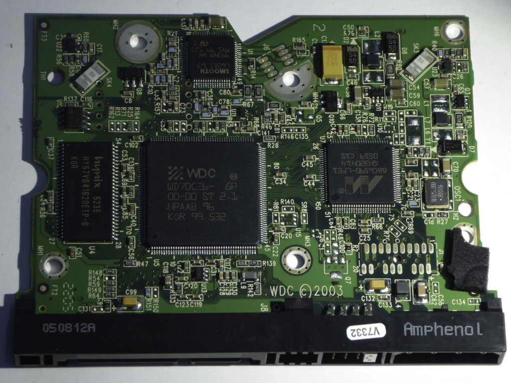 Western Digital WD360GD-00FLA2 2060-701213-004 REV A PCB for Sale