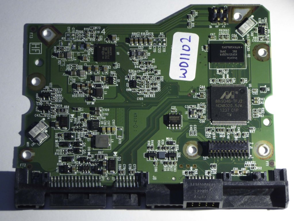 Western Digital WD4001FAEX-00MJRA0 2060-771822-002 REV P1 PCB for Sale