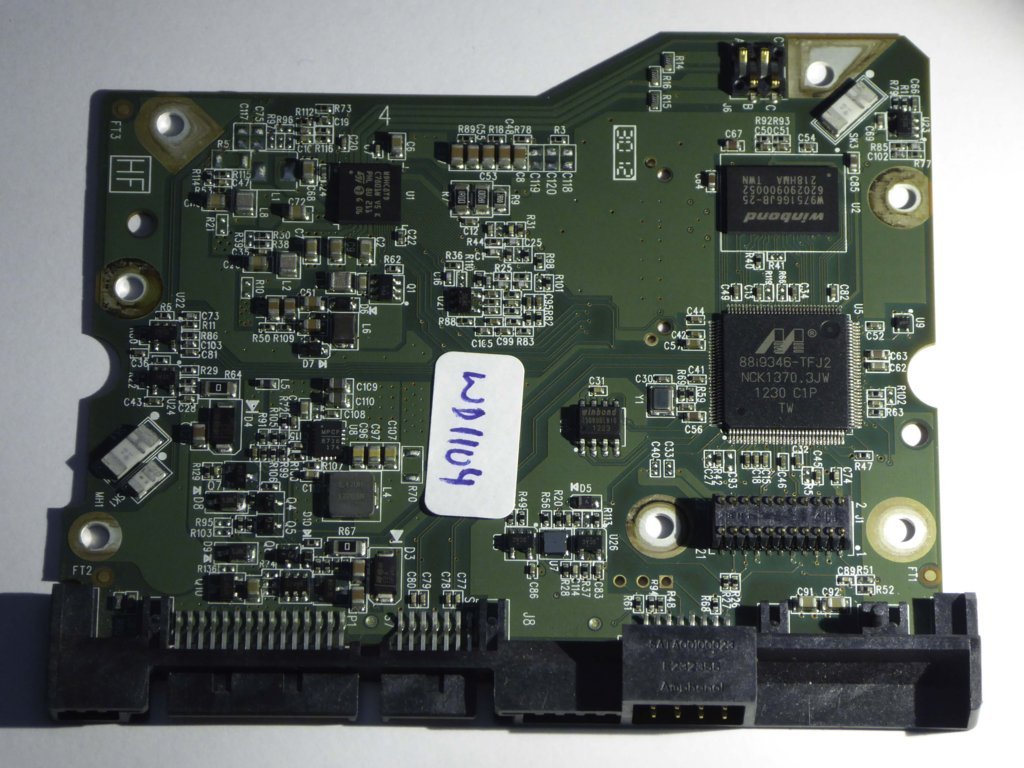 Western Digital WD4001FAEX-00MJRA0 2060-771822-002 REV P1 PCB for Sale