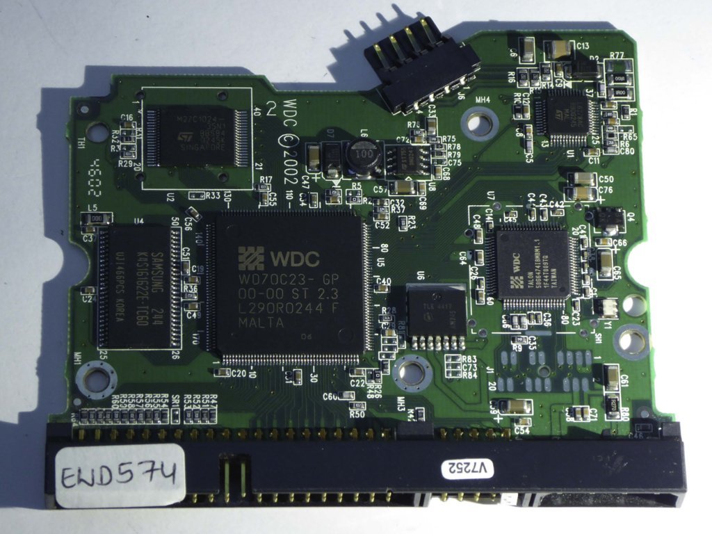 Western Digital WD400BB-60DGA0 2060-001177-000 REV A PCB for Sale