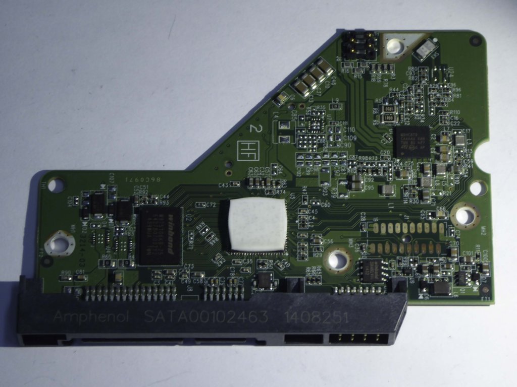 Western Digital WD40EFRX-68WT0N0 2060-771945-002 REV A PCB for Sale
