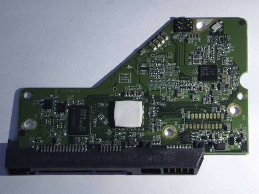 Western Digital WD40EZRX-00SPEB0 2060-771945-002 REV A PCB for Sale