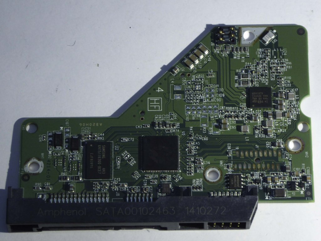 Western Digital WD40EZRX-00SPEB0 2060-771945-002 REV A PCB for Sale