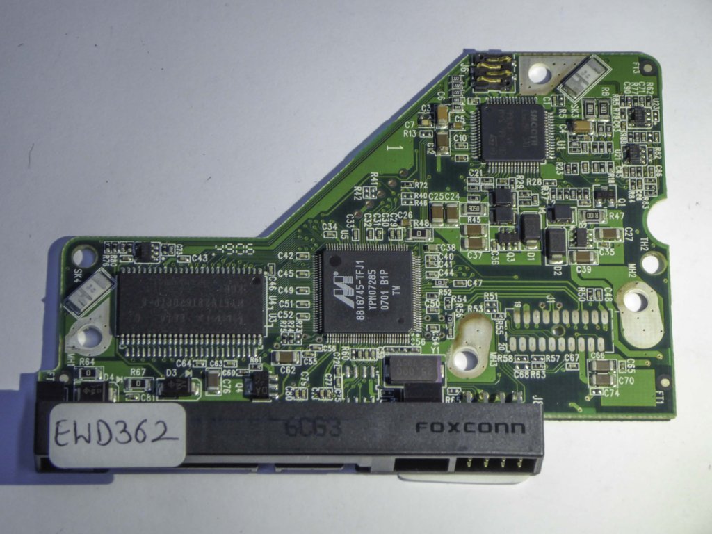 Western Digital WD5000AAKS-00TMA0 2060-701477-001 REV A PCB for Sale