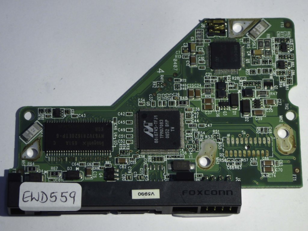 Western Digital WD5000AAKS-00TMA0 2060-701477-001 REV A PCB for Sale