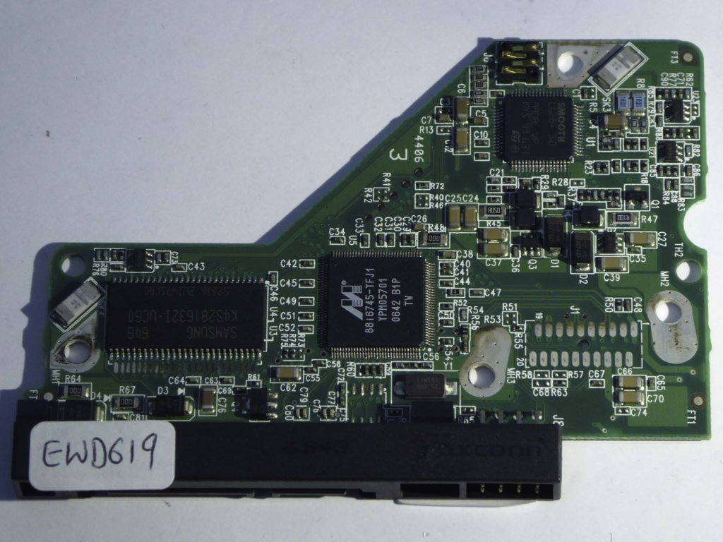 Western Digital WD5000AAKS-00TMA0 2060-701477-001 REV A PCB for Sale