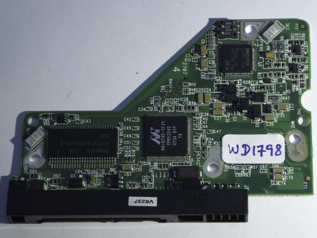 Western Digital WD5000AAKS-00YGA0 2060-701477-002 REV A PCB for Sale