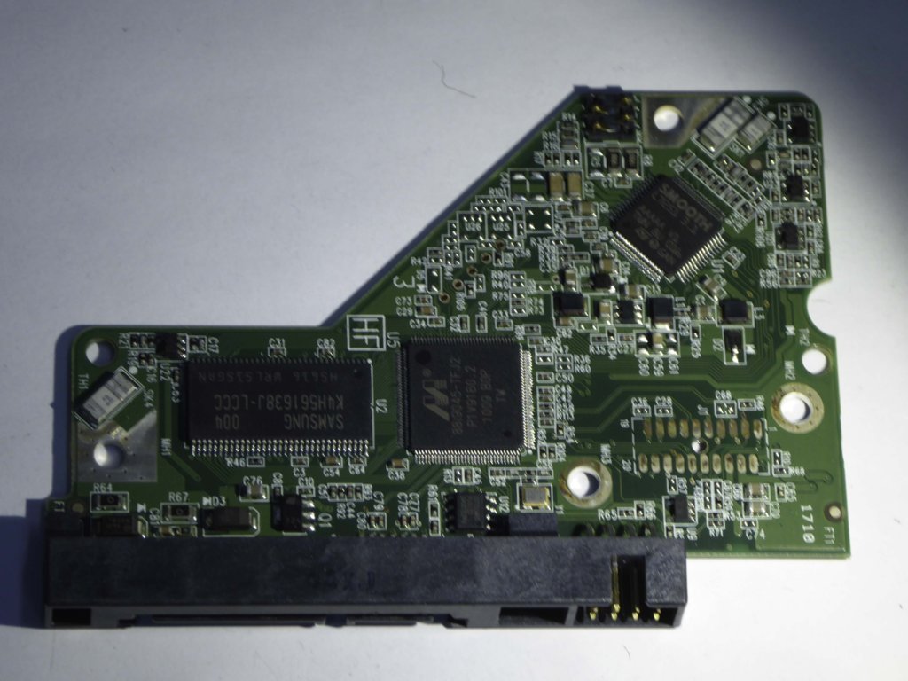 Western Digital WD5000AAKX-40V6A0 2060-771640-002 REV P2 PCB for Sale