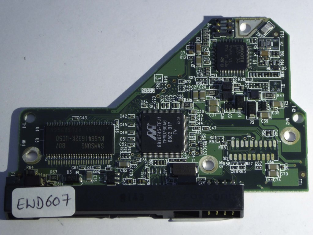 Western Digital WD5000AAVS-00ZTB0 2060-701444-004 REV A PCB for Sale
