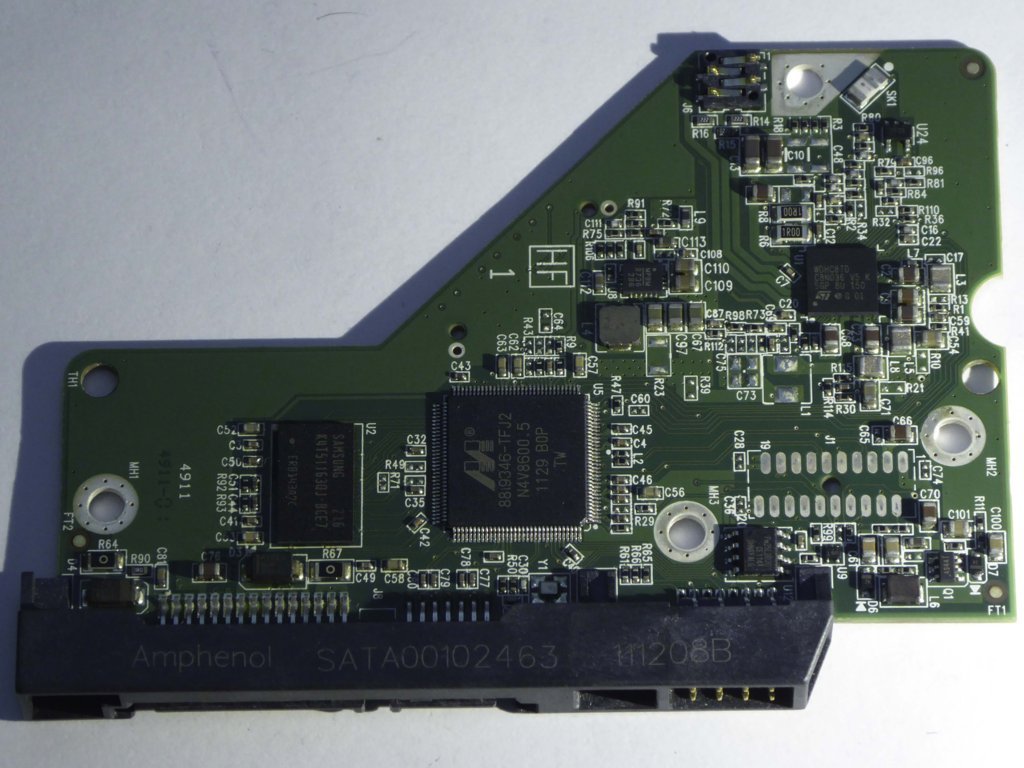 Western Digital WD5000AZRX-00A8LB0 2060-771824-005 REV P1 PCB for Sale