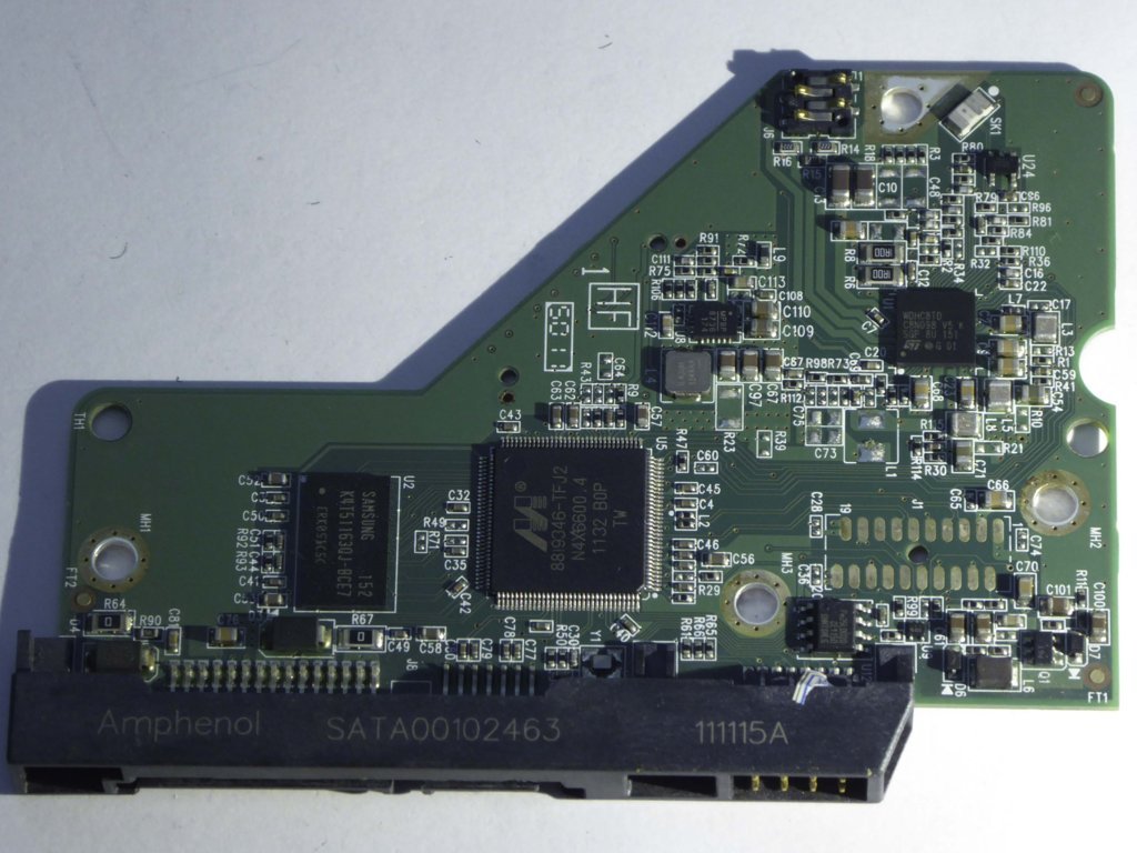 Western Digital WD5000AZRX-00A8LB0 2060-771824-005 REV P1 PCB for Sale
